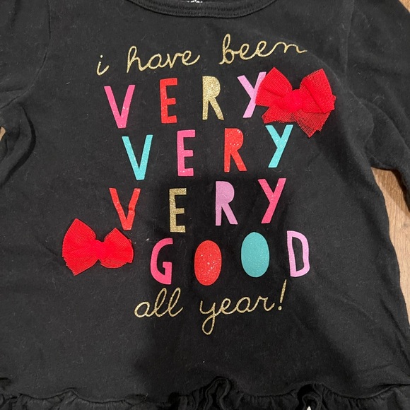 Bundle of 3 Holiday Shirts for Baby Girl, 24 months - Picture 7 of 13